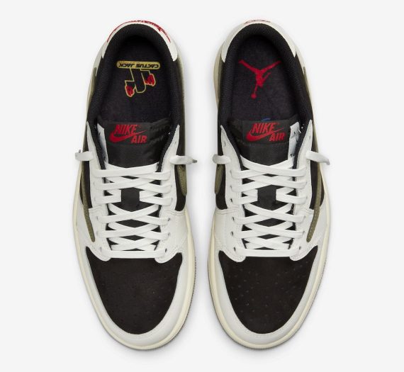 Travis Scott x Air Jordan 1 Low OG Medium Olive