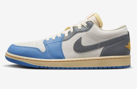 Air Jordan 1 Low Vintage UNC Grey University Blue