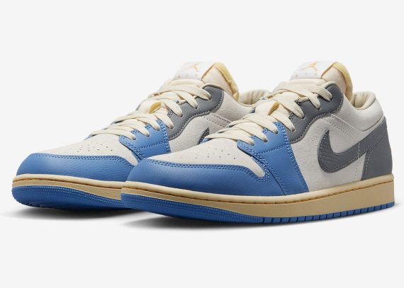 Air Jordan 1 Low Vintage UNC Grey University Blue