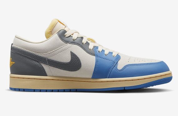 Air Jordan 1 Low Vintage UNC Grey University Blue