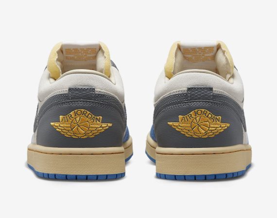 Air Jordan 1 Low Vintage UNC Grey University Blue
