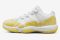 Air Jordan 11 Low WMNS Yellow Snakeskin