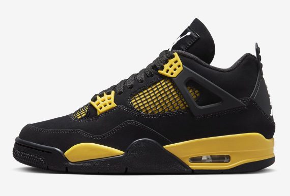 Air Jordan 4 Thunder 2023 Black/Tour Yellow