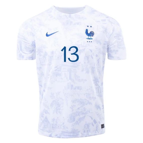 2022 N'Golo Kante #13 France Away Jersey