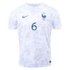 2022 Paul Pogba #6 France Away Jersey