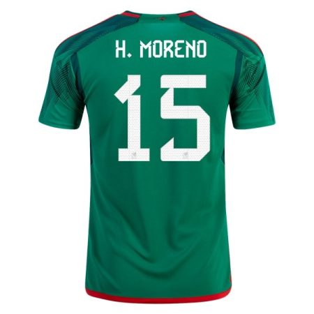 2022 Hector Moreno #15 Mexico Home Jersey