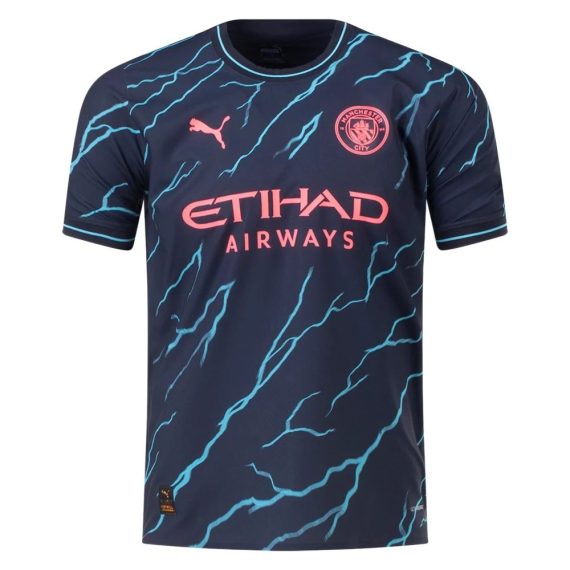 23/24 Manchester City #9 Erling Haaland Third Jersey