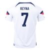 2022 Giovanni Reyna #7 USMNT Home Jersey