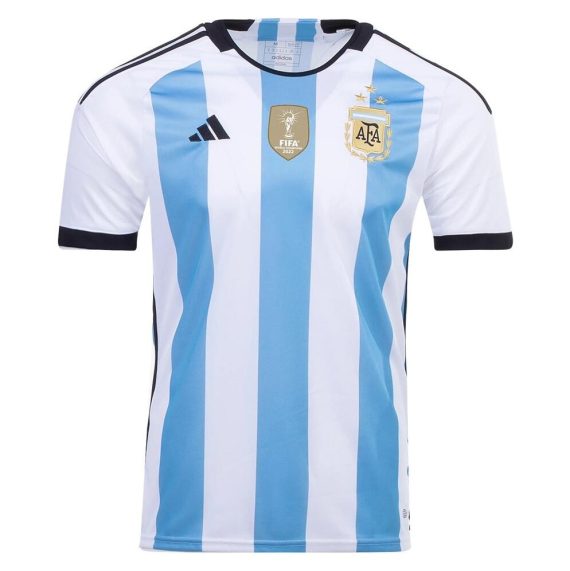 Argentina Champions Home Jersey 2022 - 3 Stars