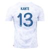2022 N'Golo Kante #13 France Away Jersey