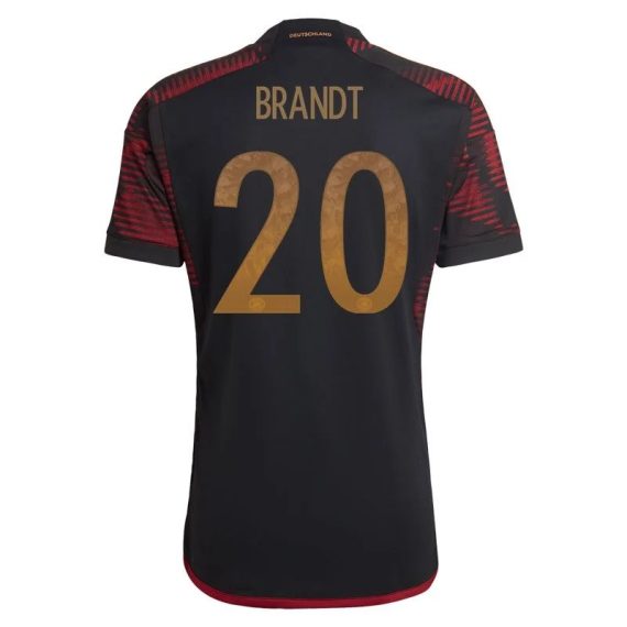 2022 Julian Brandt #20 Germany Away Jersey