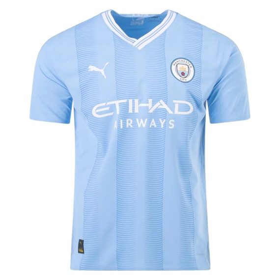 23/24 Manchester City #9 Erling Haaland Home Jersey