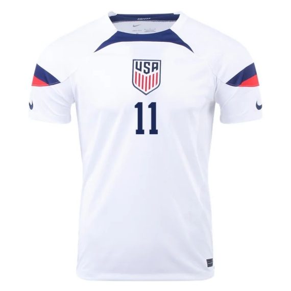 2022 Brenden Aaronson #11 USMNT Home Jersey
