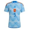 2022 Sergio Busquets #5 Spain Away Jersey