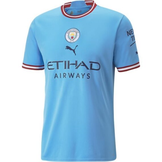 22/23 Erling Haaland #9 Manchester City Home Jersey