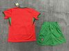 2024 Portugal Home Football Shirt Kids Size Suit