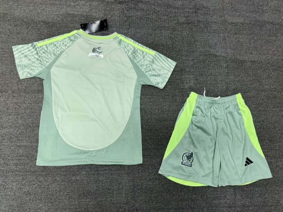 2024 Mexico National Away Football Shirt Kids Size Suit