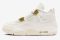 Air Jordan 4 Metallic Gold