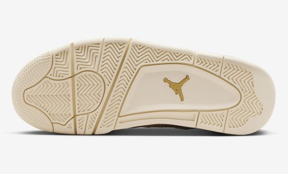 Air Jordan 4 Metallic Gold