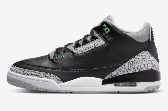 Air Jordan 3 Green Glow