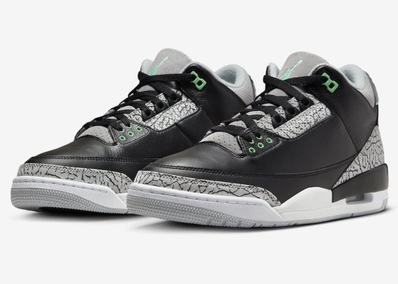 Air Jordan 3 Green Glow