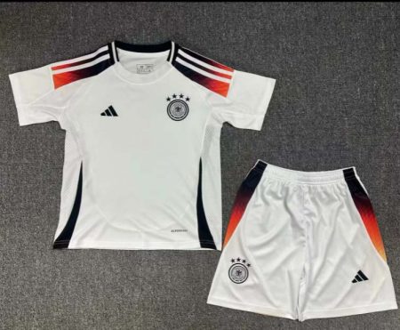 2024 Germany Home Football Shirt Kids Size Suit
