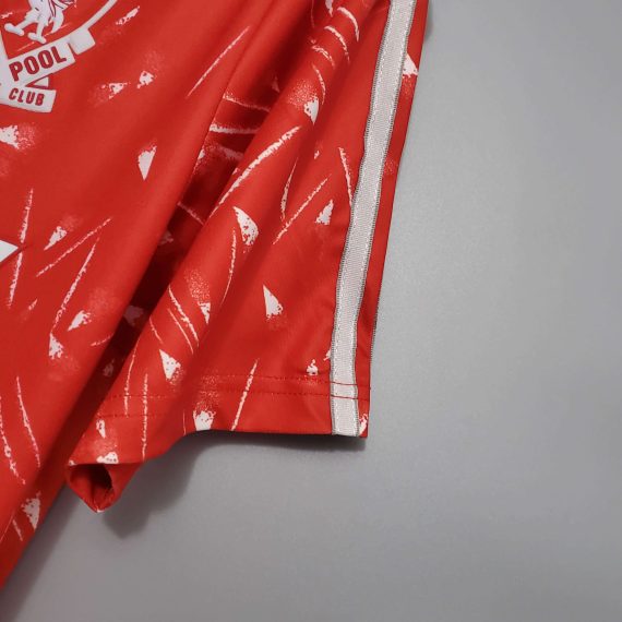 Retro 1989/1991 Liverpool Football Shirt Home
