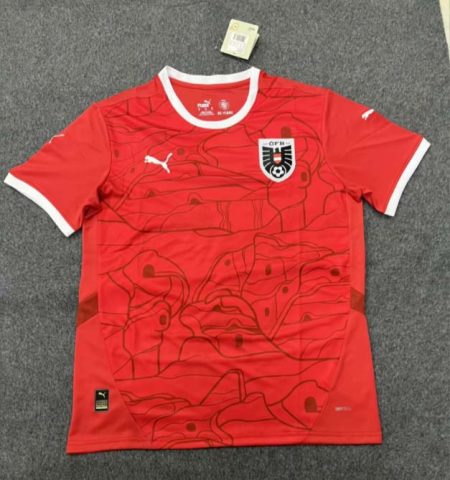 2024 Austria National Team Home Football Shirt