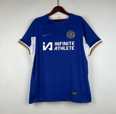2023/2024 Chelsea Home Football Shirt With Sponsor