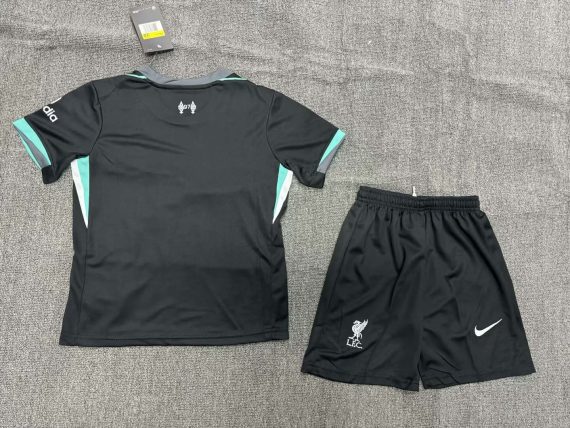 2024/2025 Liverpool Away Soccer Jersey Kids Size Suit