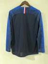 2018 Retro Long Sleeve France Home Football Shirt