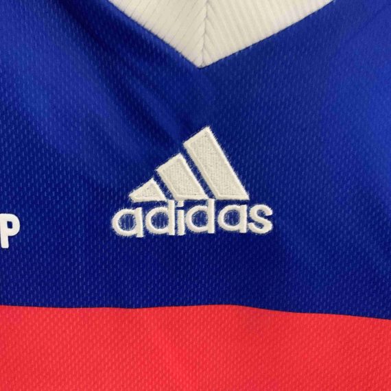 1998 Retro Long Sleeve France Home Football Shirt