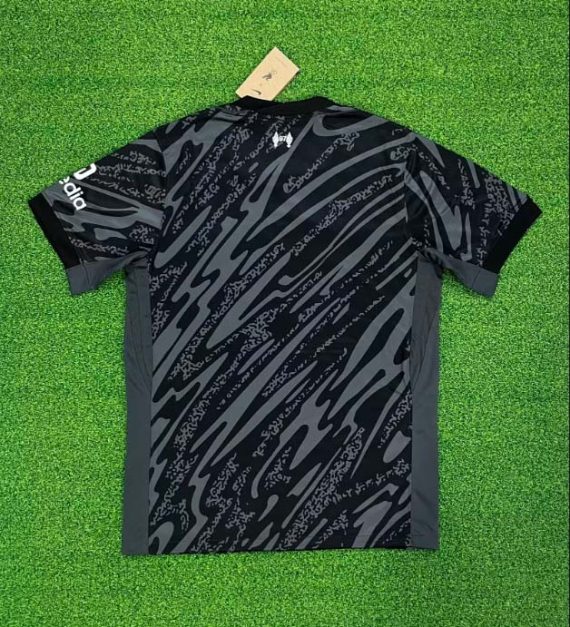 2024/2025 Liverpool Goalkeeper Black Soccer Jersey