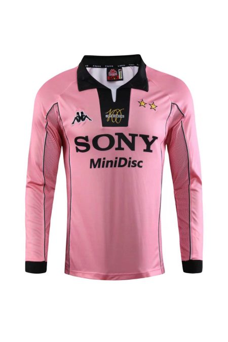 1997/1998 Retro Long Sleeve Juventus Away Soccer Jersey