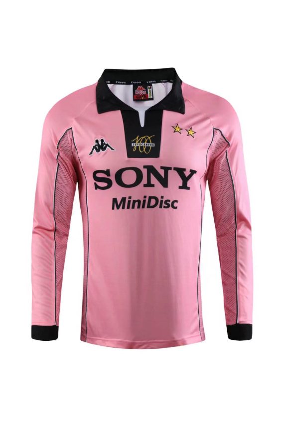 1997/1998 Retro Long Sleeve Juventus Away Soccer Jersey