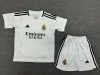 2024/2025 Real Madrid Home Football Shirt Kids Size Suit