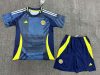 2024 Scotland National Team Home Football Shirt Kids Size Suit
