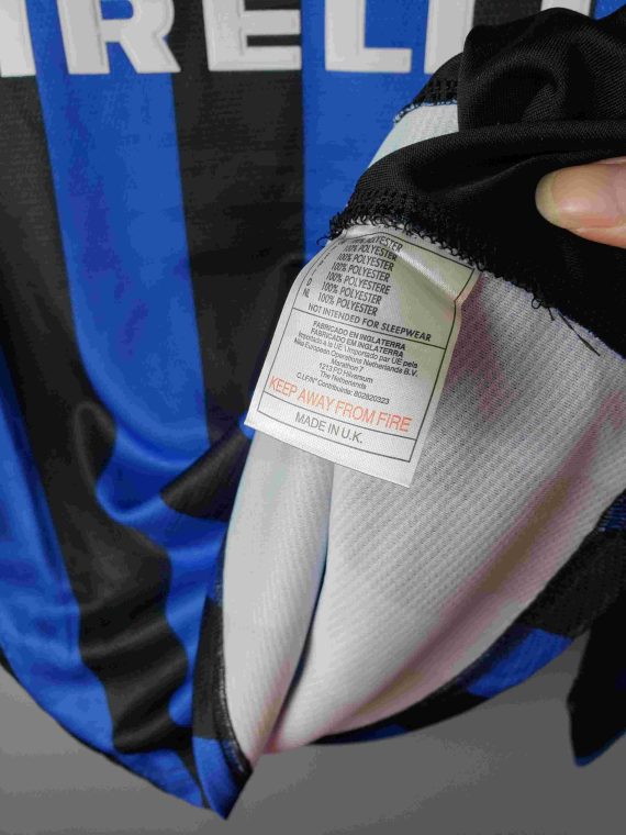 1998/1999 Retro Long Sleeve Internazionale Milan Home Football Jersey