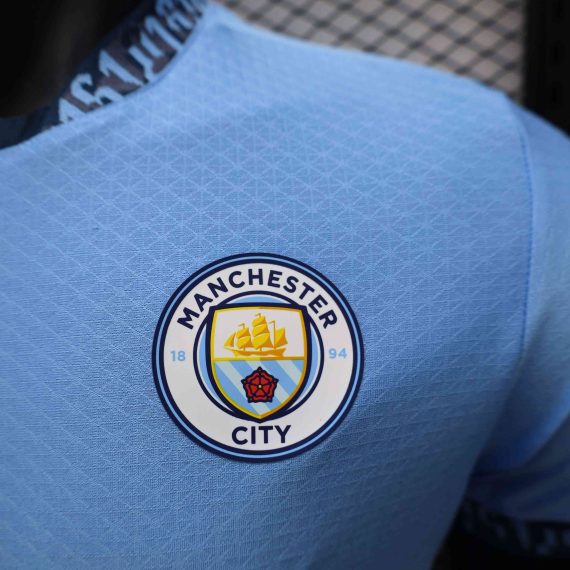 2024/2025 Player Version Manchester City Home Football Shirt