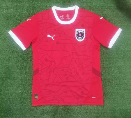 2024 Austria National Team Home Football Shirt