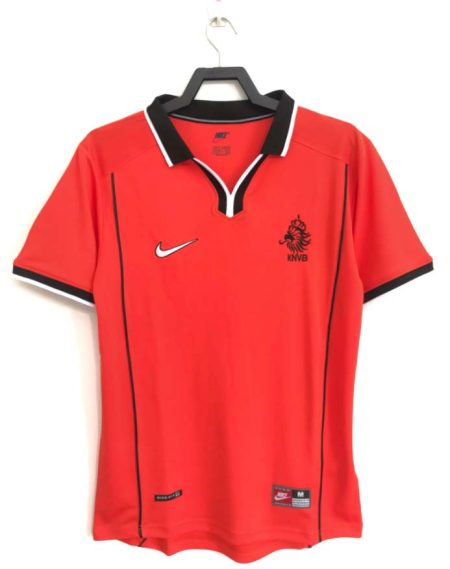 1998 Retro Netherlands Home Football Shirt