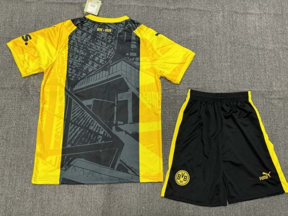2023/2024 Dortmund Blackout Special Edition Football Shirt Kids Size Suit