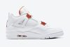 Air Jordan 4 Orange Metallic