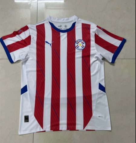 2024 Paraguay National Team Home Football Shirt