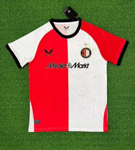 2024/2025 Feyenoord Rotterdam Home  Football Shirt