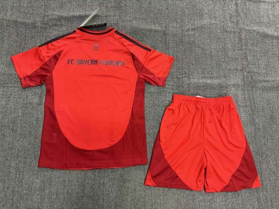 2024/2025 Bayern Munich Home Football Jersey Kids Size Suit