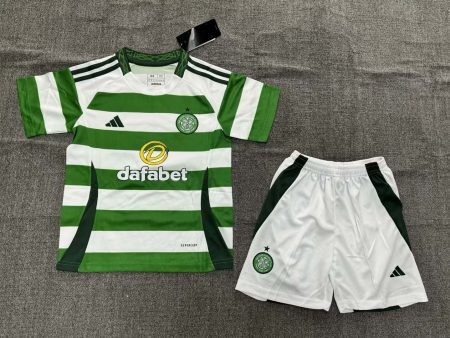 2024/2025 Celtic Home Football Shirt Kids Size Suit