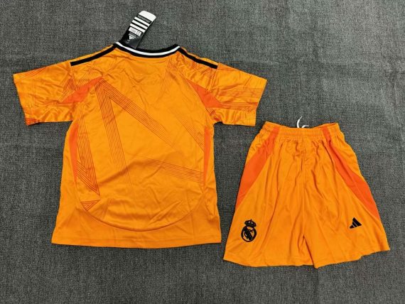 2024/2025 Real Madrid Away Football Shirt Kids Size Suit