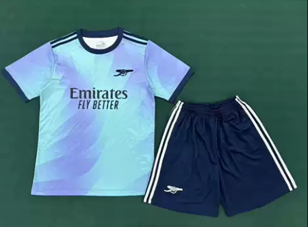 2024/2025 Arsenal Third Football Shirt Kids Size Suit