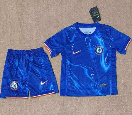 2024/2025 Chelsea Home Football Jersey Kids Size Suit